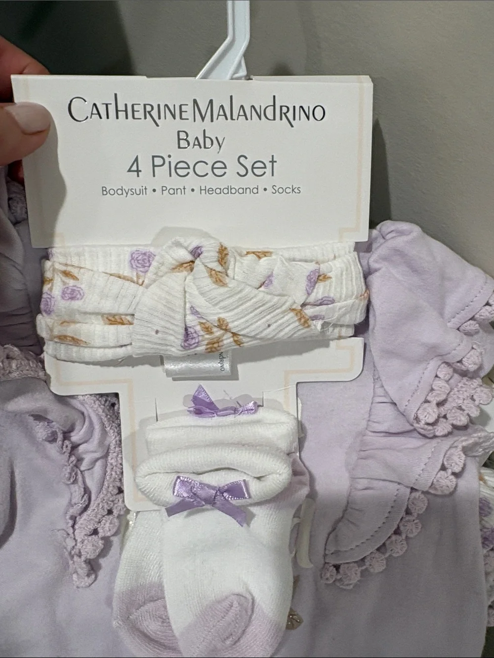 TAHARI & CATHERINE MALANDRINO BABY OUTFITS